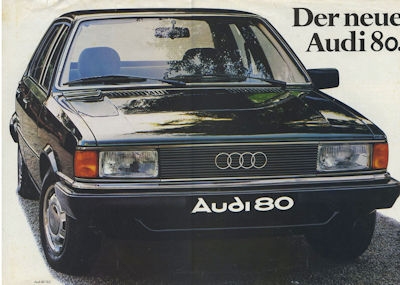 Audi 80 B 2 brochure 8.1979