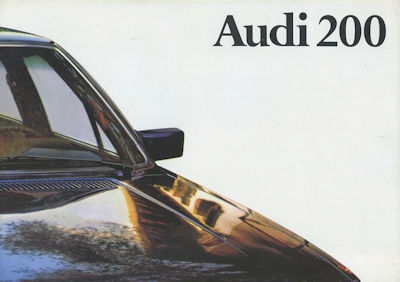 Audi 200 C 2 brochure 8.1979