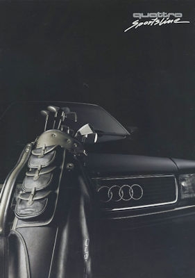 Quattro GmbH Sport line brochure ca. 1990