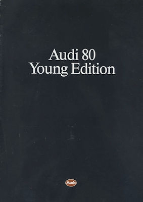 Audi 80 B 3 Young Edition Prospekt 2.1990