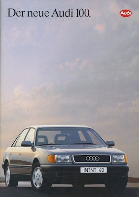 Audi 100 C 4 Prospekt 12.1990