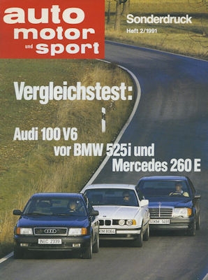 Audi 100 C 4 Test 2.1991