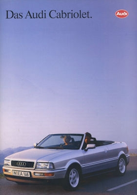 Audi Cabriolet Prospekt 7.1991