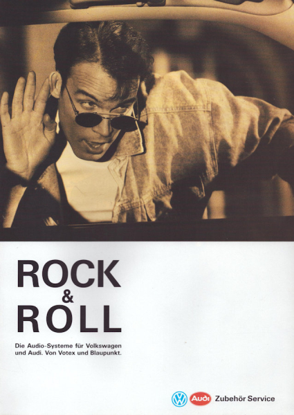 VW / Audi Audio Systeme Prospekt 1993