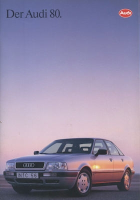 Audi 80 B 4 Prospekt 1.1993