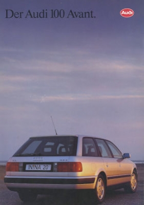 Audi 100 Avant C 4 Prospekt 7.1992