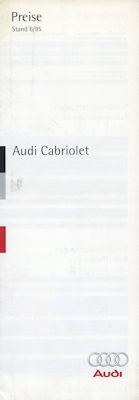 Audi Cabriolet Preisliste 6.1995