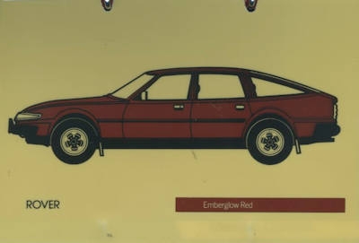 Austin-Rover Farben Musterordner ca. 1984