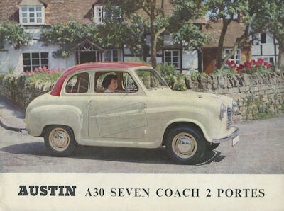 Austin A 30 brochure ca. 1951