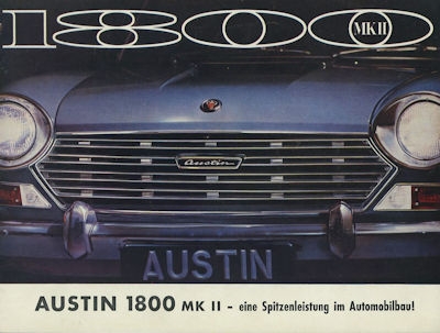 Austin 1800 Mk II Prospekt ca. 1969