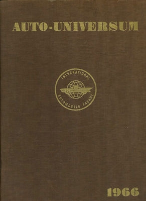 Auto Universum No. 9 1966