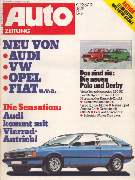 Auto Zeitung 1979 Heft 3