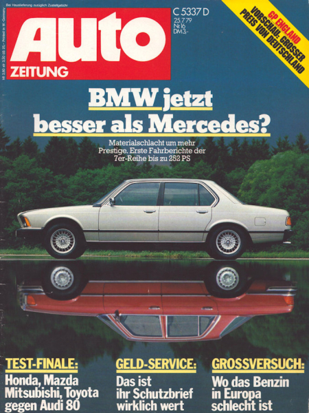 Auto Zeitung 1979 Heft 16