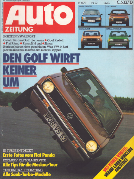Auto Zeitung 1979 Heft 22