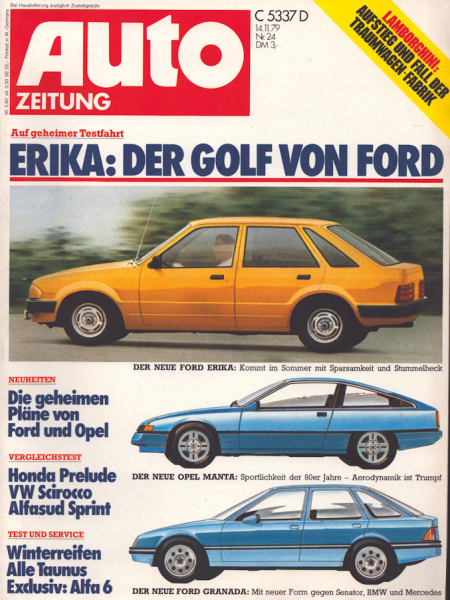 Auto Zeitung 1979 Heft 24