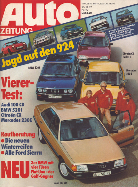 Auto Zeitung 1982 Heft 22