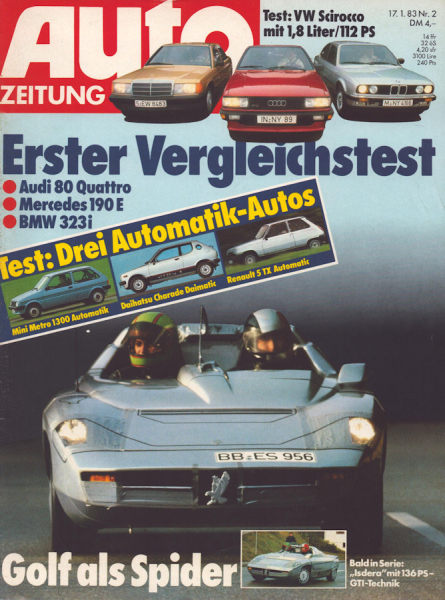 Auto Zeitung 1983 Heft 2