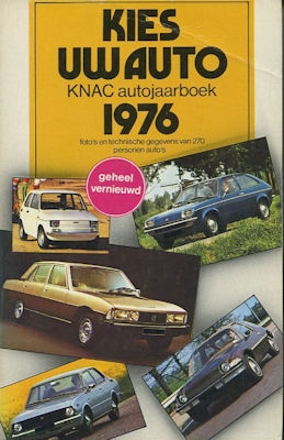 Kies uw Auto K.N.A.C. Autojaarboek 1976