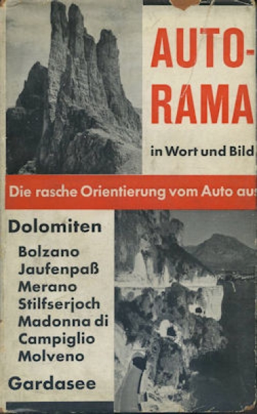 Gunther Langes Autorama Bildführer durch Norditalien 1932