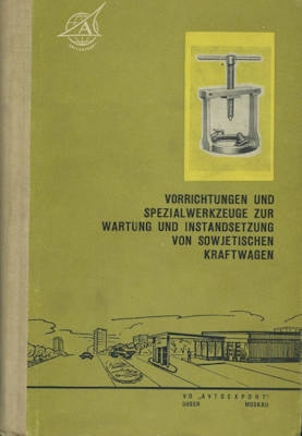 Avtoexport Werkzeuge für russ. Kraftwagen 1960er Jahre