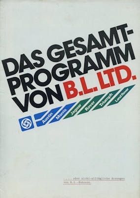 British Leyland Programm 9.1981