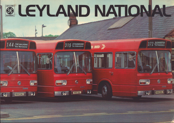 British Leyland National Buses Prospekt 9.1973