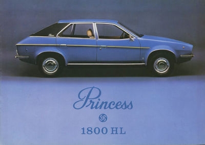 British Leyland Princess 1800 HL Prospekt ca. 1976