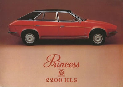 British Leyland Princess 2200 HLS Prospekt ca. 1976