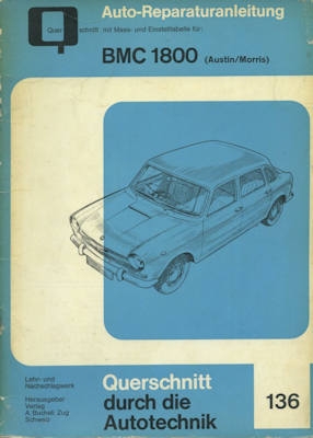 BMC 1800 repair manual 1960s