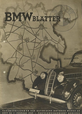 BMW Blätter Nr. 34 Feb. 1939