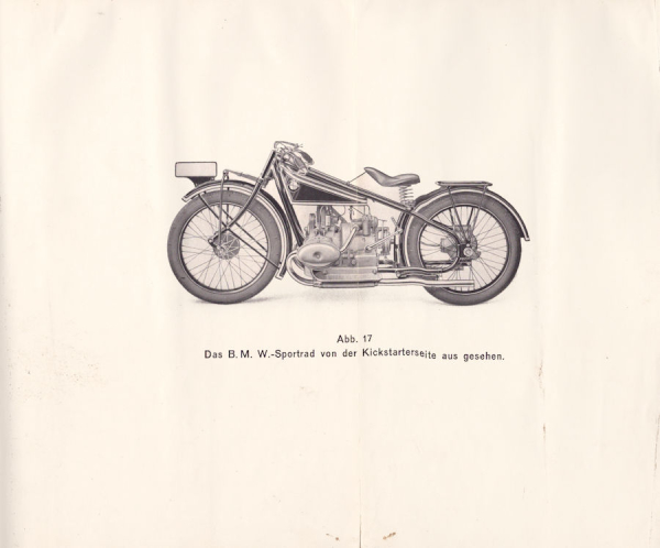 BMW R 47 Bedienungsanleitung 6.1927