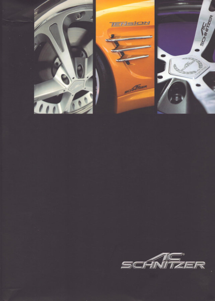 BMW Schnitzer Mappe 2006