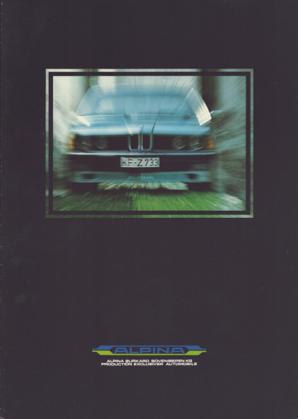 BMW 7er Alpina Prospekt 3.1980