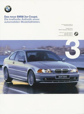 BMW 3er Coupé brochure 2000