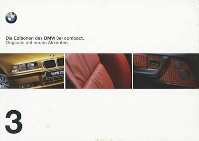 BMW 3er Edition brochure 2000