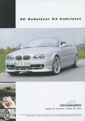 BMW Schnitzer Programm 2001