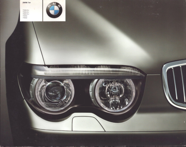 BMW 7er Limousine E 65 Prospekt 2003
