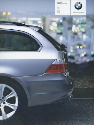 BMW 5er Touring E 60 Prospekt 2005