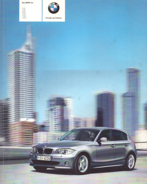 BMW 1er E 87 Prospekt 2006