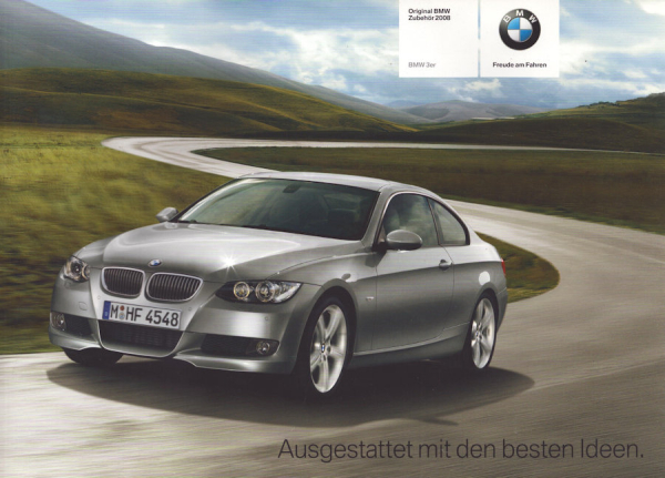 BMW 3er Zubehör Prospekt 2008