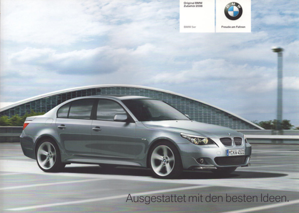 BMW 5er Zubehör Prospekt 2008