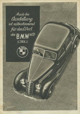 BMW Type 326 brochure 1937