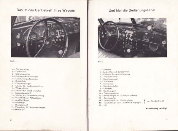 BMW 327 / 328 Bedienungsanleitung 5.1939