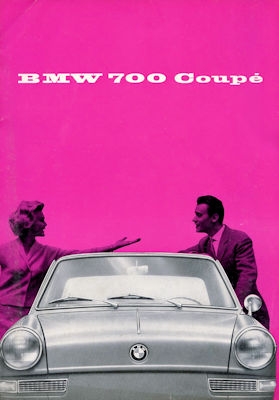 BMW 700 Coupé brochure 8.1959