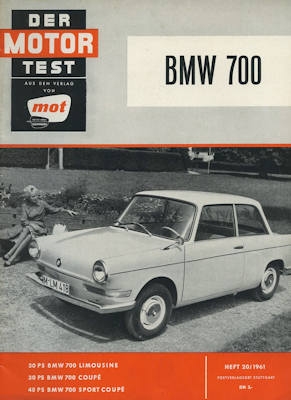 BMW 700 Der Motor Test No. 20/1961