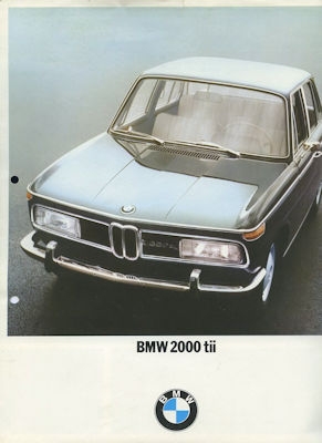 BMW 2000 tii brochure 9.1969