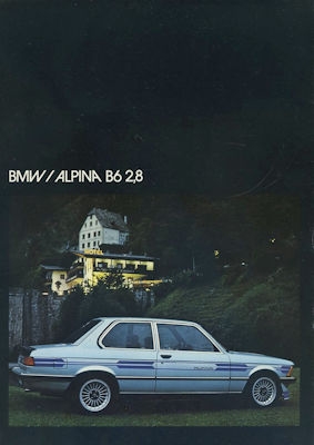BMW Alpina Programm ca. 1980