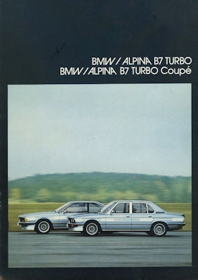 BMW Alpina Programm ca. 1980