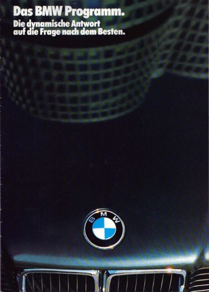 BMW Programm 1987