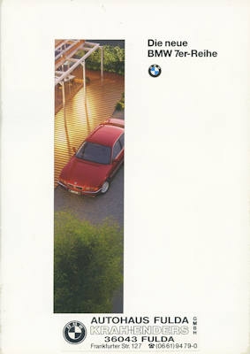 BMW 7er brochure 1995